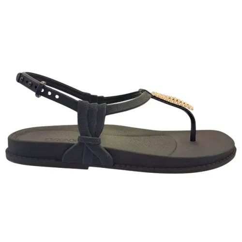 Sandália Feminina Casual Macia Adulto Charmosa Grendha Preto 19292BS306