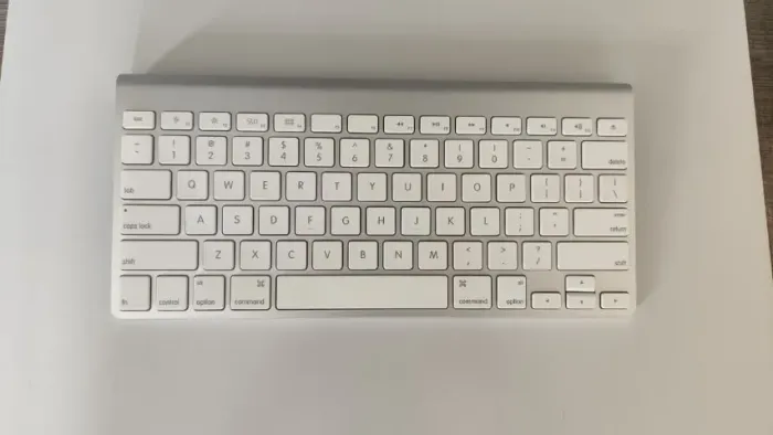 Teclado Apple Original a1314 Branco/Cinza