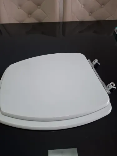 Assento vaso sanitário em madeira alta qualidade 