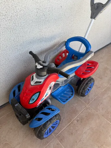 Quadriciclo infantil masculino homem aranha