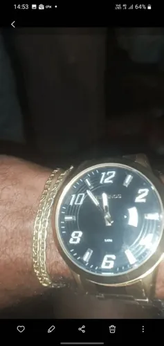 RELOGIO ORIG TECHNOS SERI-OURO NA LOJA800.00