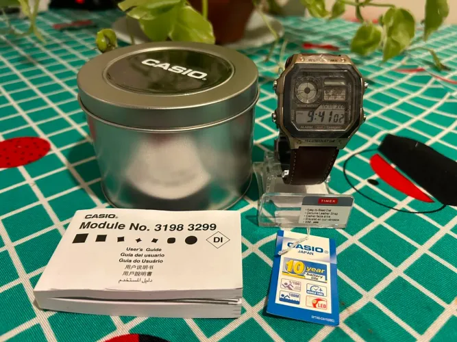 Relógio Casio AE1200 Royale World time