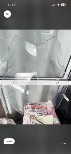 Bolha para brisa GS1200 BMW 2016 sem uso