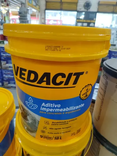 Vedacit 18litros aditivo impermeabilizante