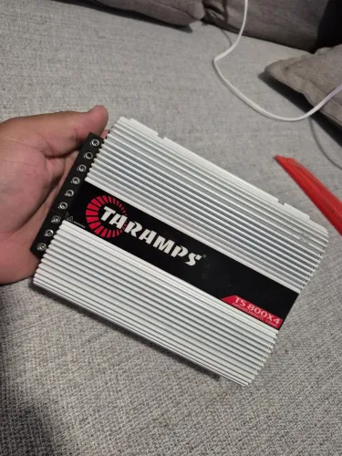 Modulo Taramps Ts 800 Rms Ts800x4 2 Ohms Amplificador 800w Entrada Rca E Fio T800