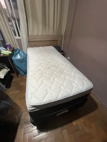 Cama Box com Colchão Lugano