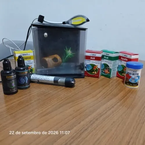 Kit Aquário e Acessórios criação Beta