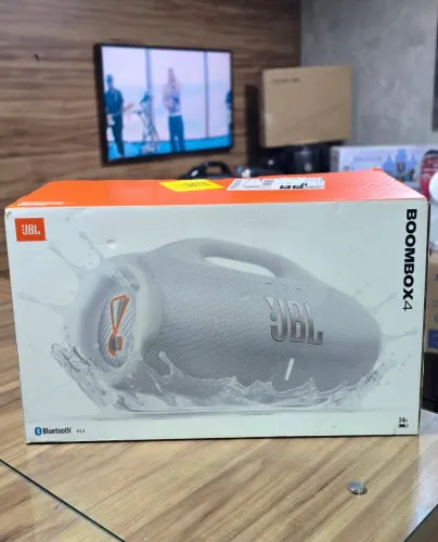 JBL BOOMBOX 4 LACRADA BRANCA