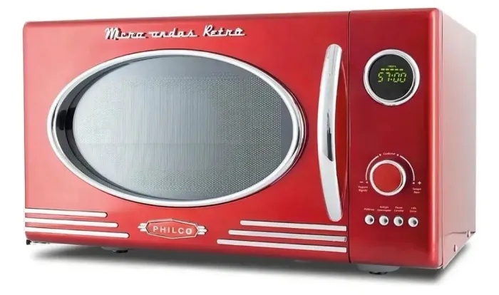 Micro-ondas Philco Retro PMR26 vermelho 26L