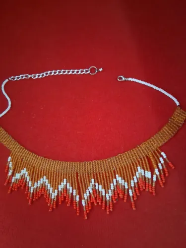 Colar missanga lindo!