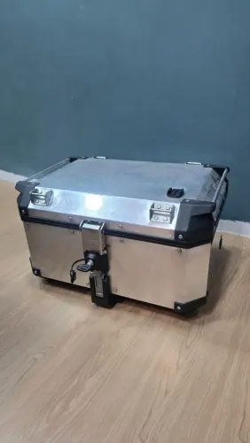 Baú Bauleto Givi Trekker Outback 58l Alumínio Natural Alumínio