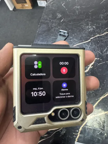 Zflip 6 256gb + Galaxy Watch 8 44mm Grafite