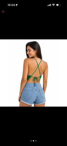 Blusa tricô Brasil NOVA