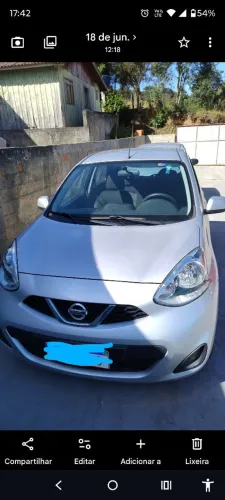 Nissan March SV 1.0 12V Flex 5P 2019