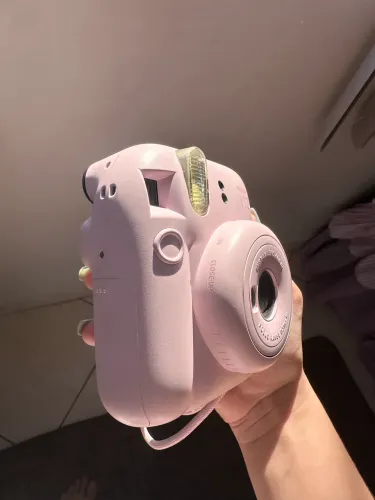 Câmera Instax Mini 12 Rosa - Pouco Uso, Funcionando Perfeitamente