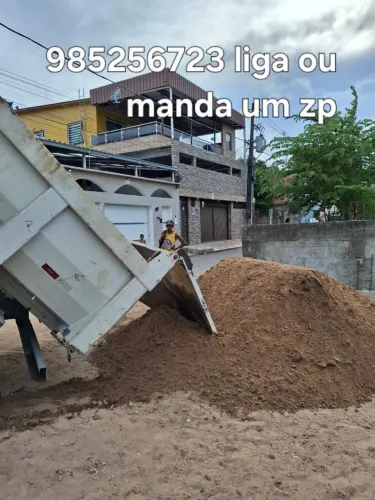 15m de areiao pra aterro 450