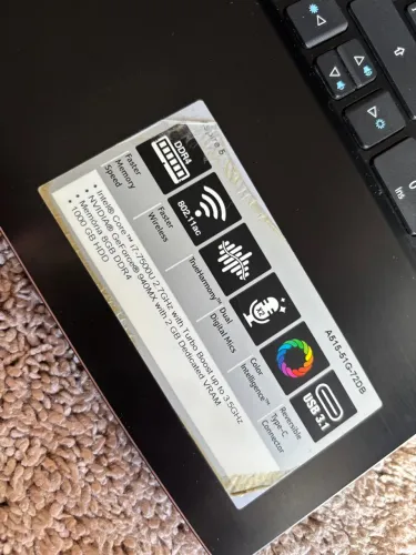 Notebook Aspire 5 Acer