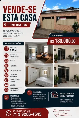 Vende-se casa 