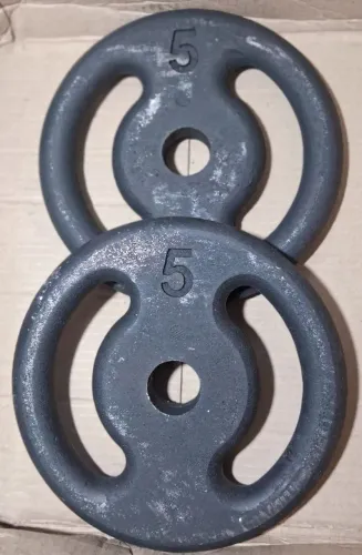 Vende_se 2 anilhas de 5kg cada
