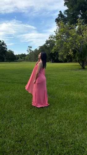 Vestido de Madrinha Rosa - Usado 1 vez