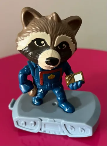 Boneco Rocket Raccoon Guardiões da Galáxia
