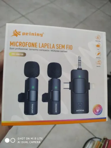 Microfone lapela
