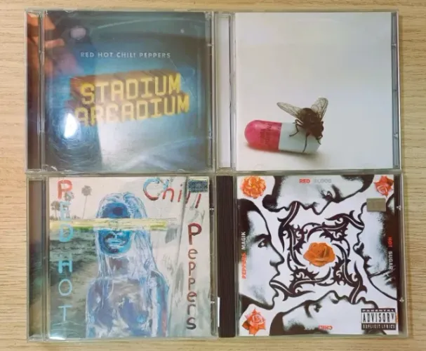 Red Hot Chili Peppers Em Cd - 4 Álbuns Clássicos!
