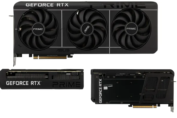 Placa de vídeo RTX Asus prime 5060 ti 16GB triplo fan.