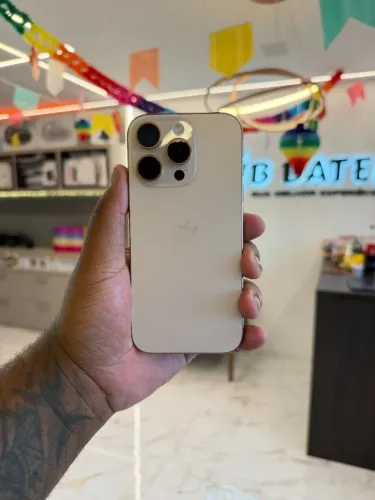 iPhone 16 PRo 256GB Desert 90% - Loja Fisica