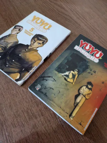 Mangá Yu Yu Hakusho Edição Especial, vol. 5 e 7