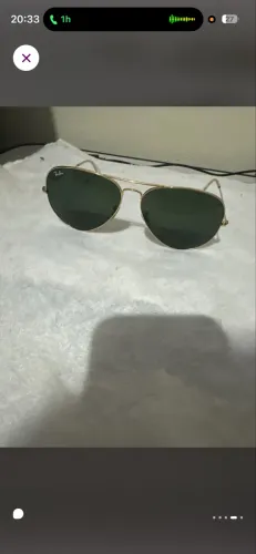 Óculos rayban aviador original