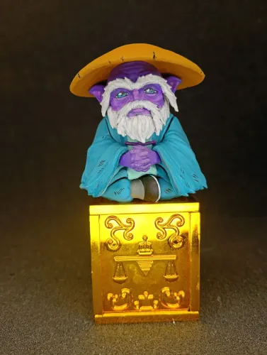 Mestre ancião figure em resina para cloth myth EX saint seiya cavaleiros do zodíaco 