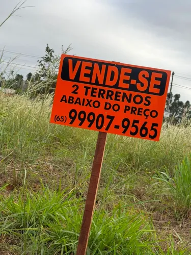 VENDEM-SE TERRENOS NO PARQUE DAS ÁGUAS - VÁRZEA GRANDE/MT<br>