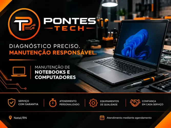 Manutenção de Notebook e Computador | Diagnóstico e Reparo | PontesTech