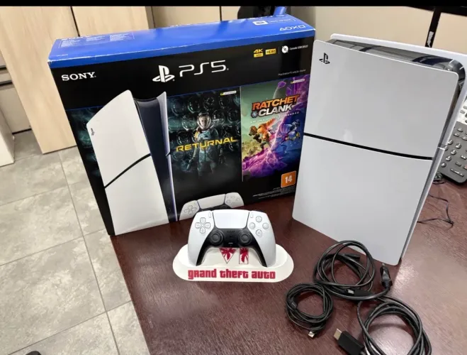 Ps5 slim mídia digital 1 TB