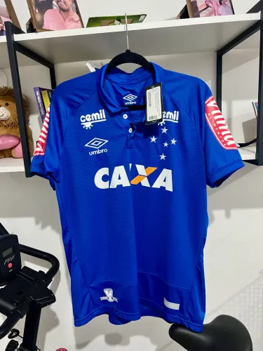 Camisa 2016 Cruzeiro preparada pra jogo