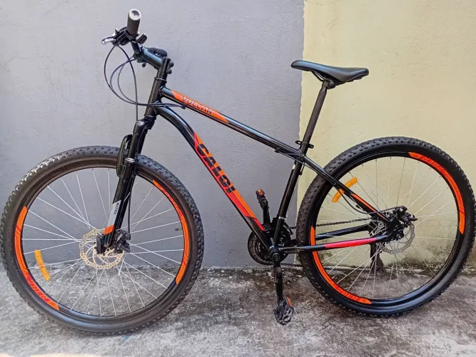 Caloi Vulcan MTB aro 29 Tam M SEMINOVA c/ NF