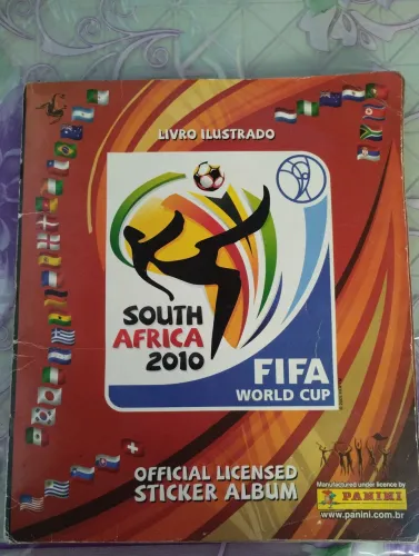 Álbum figurinha completo Copa do mundo 2010