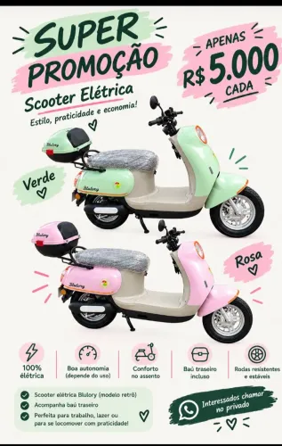 Motos Elétricas Bulory Q 3