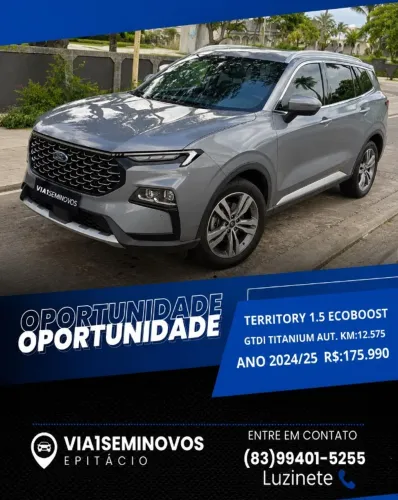 Ford Territory Titanium 1.5 Gtdi Ecobo. AUT 2025