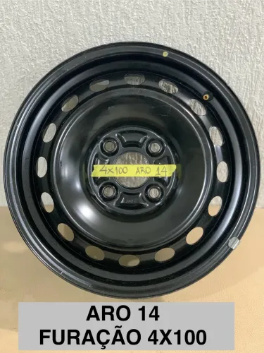 RODAS DE FERRO ARO 14 - TOYOTA E FIAT