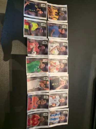 Figurinhas da Coca Cola