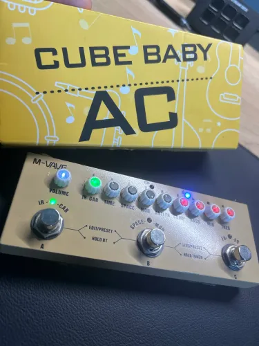 Pedaleira Para Violão - Reverb, Delay, Compressor, Equalizador e IR