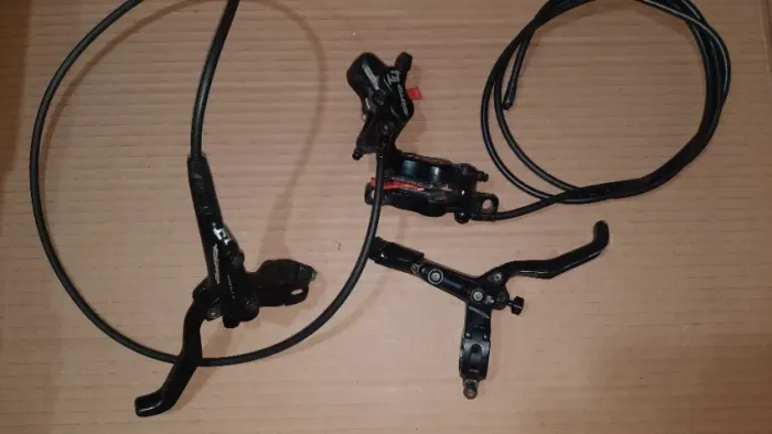 kit Freio Disco Hidráulico Trp Slate T4, 4 Pistões, top, para mountain bike