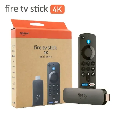 Amazon Fire Tv Stick 4k 2ª geração - Lançamento - Novo e Lacrado na caixa
