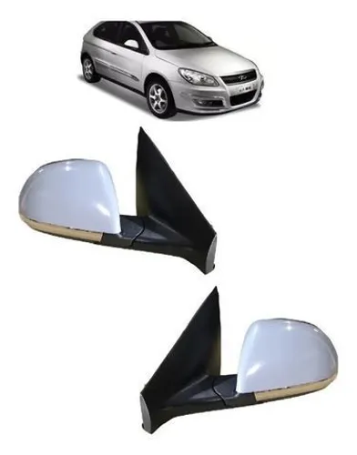 Par Retrovisor Elétrico Chery Cielo 2010 2011 2013 2014 2015