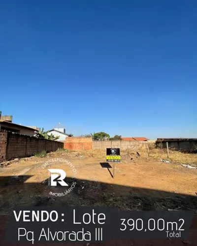 Vendo Lote no Parque Alvorada llI, Luziânia/GO
