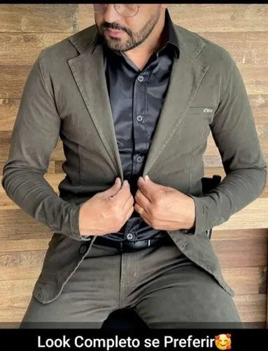 Blazer Masculino Super Slim