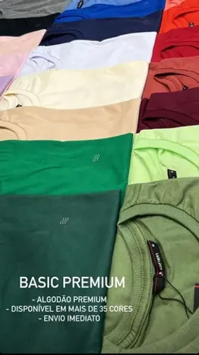 Camisa Básica Algodão