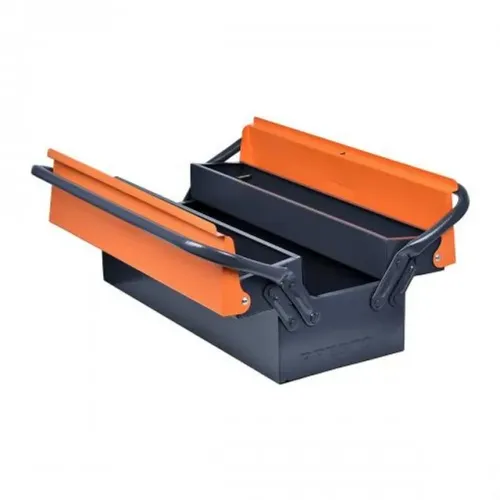 Caixa para Ferramentas Sanfonadas 50cm 3 Gavetas Laranja - Presto-91800